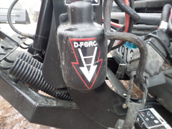 Used 2022 BOSS 8'2" Steel DXT W/Downforce Snow Plow