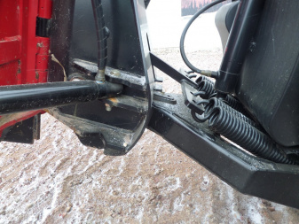 Used 2022 BOSS 8'2" Steel DXT W/Downforce Snow Plow
