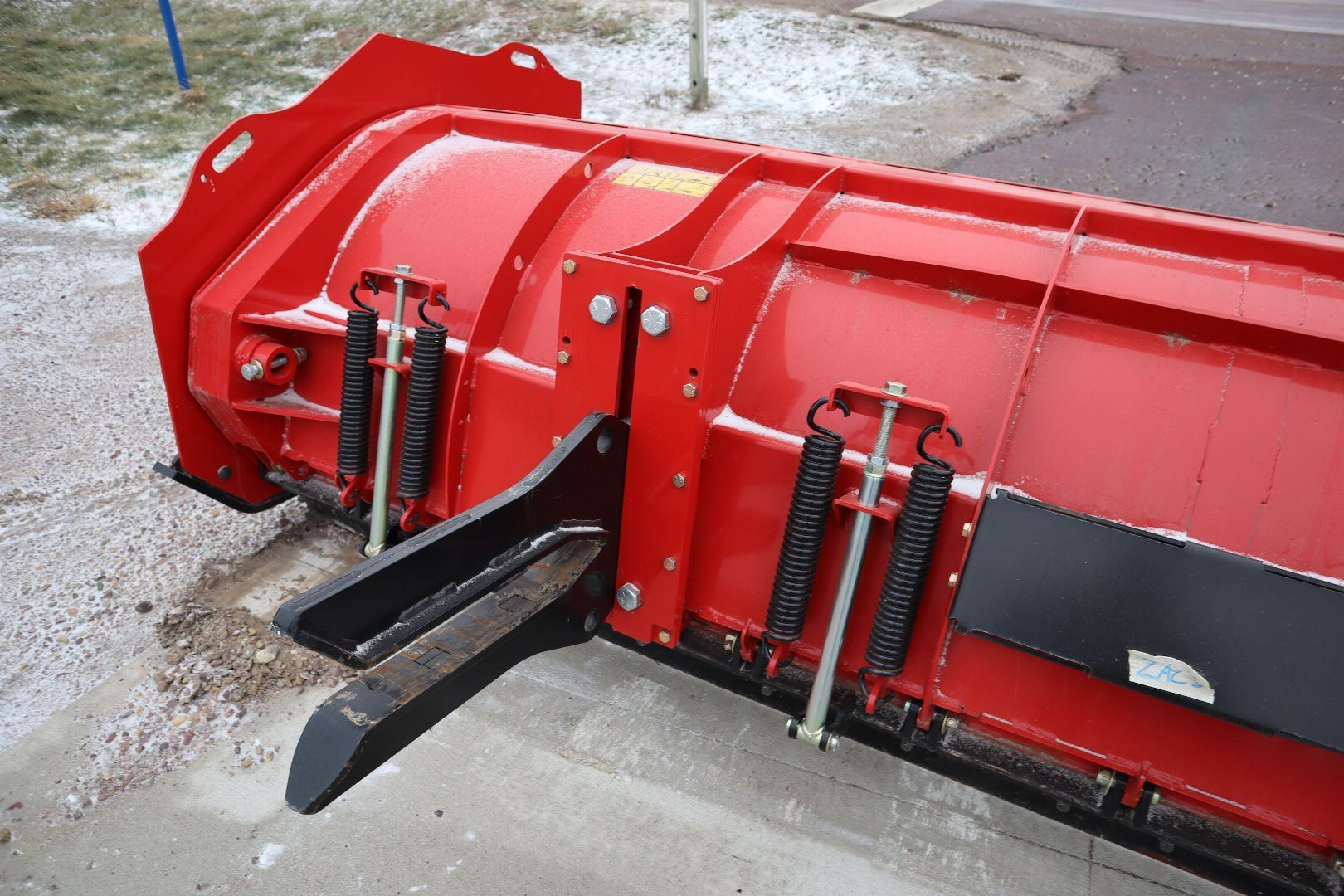 New 2025 BOSS BH12 BACKHOE SNOW PUSH Snow Plow