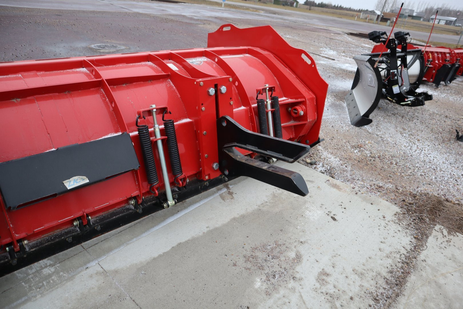 New 2025 BOSS BH12 BACKHOE SNOW PUSH Snow Plow