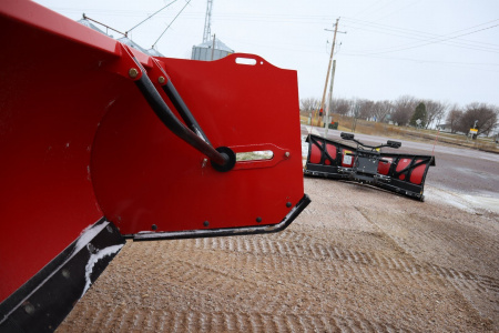 New 2025 BOSS BH12 BACKHOE SNOW PUSH Snow Plow