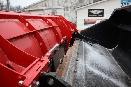 New 2025 BOSS BH12 BACKHOE SNOW PUSH Snow Plow