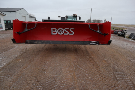 New 2025 BOSS BH12 BACKHOE SNOW PUSH Snow Plow