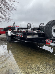 New 2024 IMPERIAL TRAILER SW-22-22 Tilt Trailer 82X22 TA (GVW:22000)BLACK