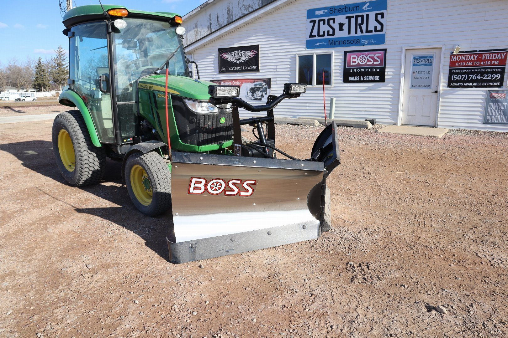 New 2025 BOSS 8'0" HTX-V STAINLESS STEEL Snow Plow