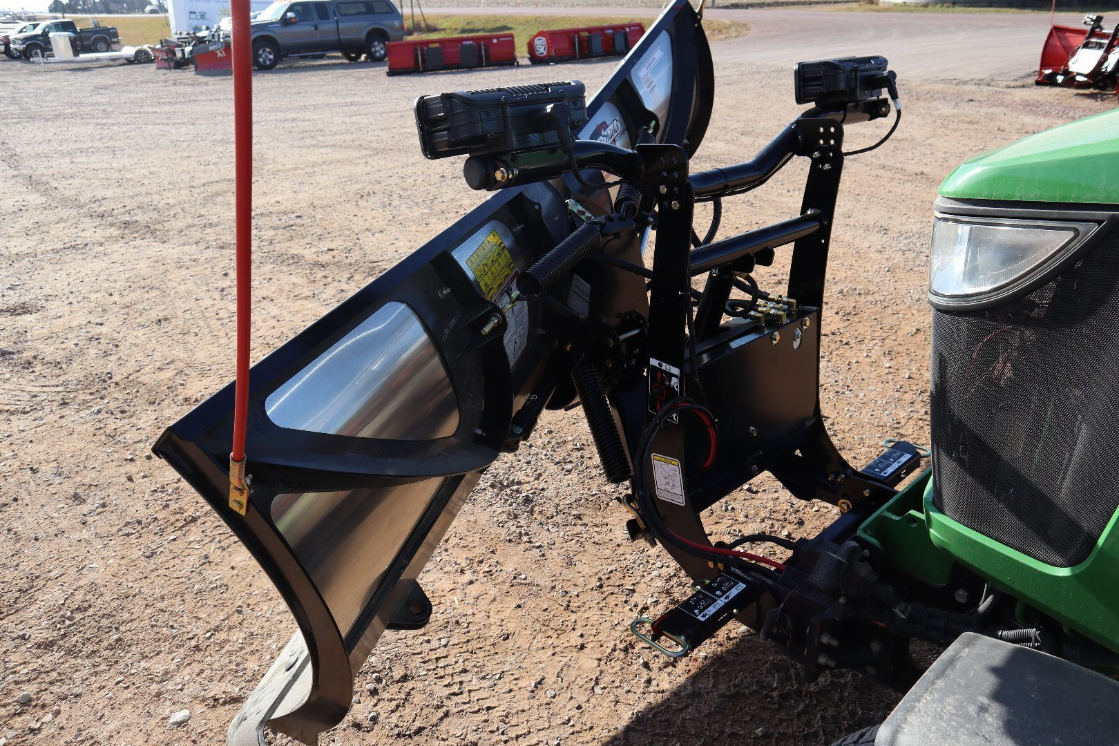 New 2025 BOSS 8'0" HTX-V STAINLESS STEEL Snow Plow