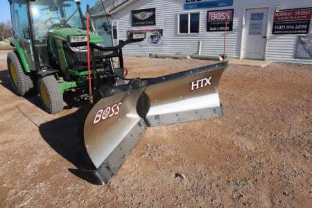 New 2025 BOSS 8'0" HTX-V STAINLESS STEEL Snow Plow