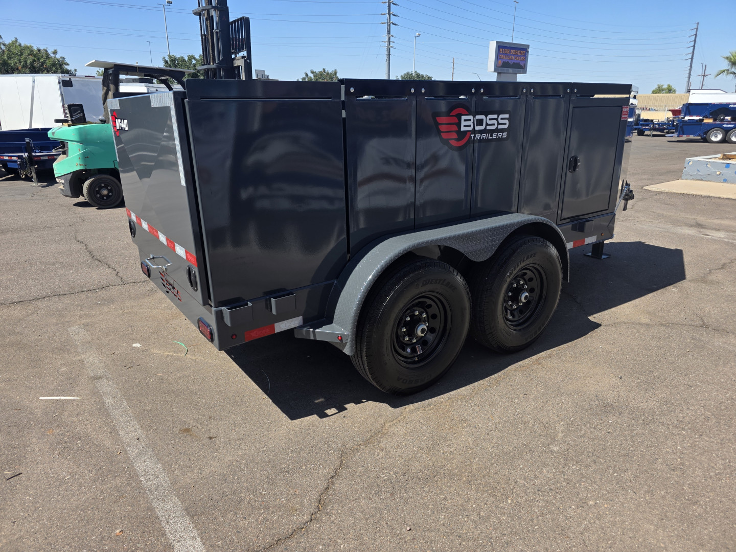 New 2026 Boss Trailers MLT440 Fuel Trailer