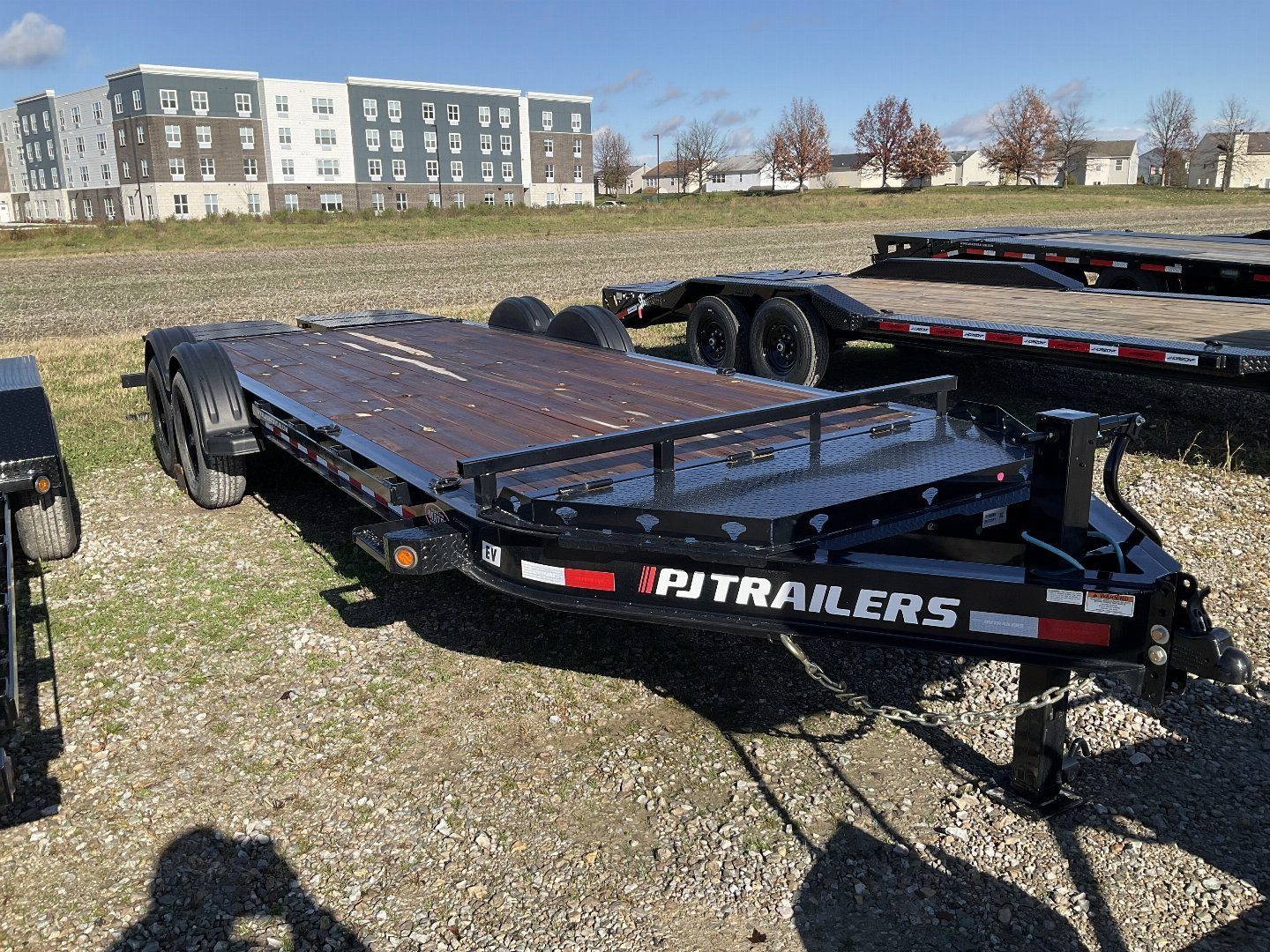 New 2025 PJ Trailers EV202 Equipment Trailer 83X20 TA DOVETAIL (GVW: 15400)