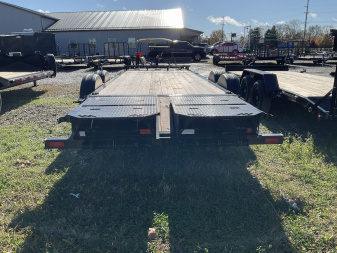 New 2025 PJ Trailers EV202 Equipment Trailer 83X20 TA DOVETAIL (GVW: 15400)