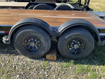 New 2025 PJ Trailers EV202 Equipment Trailer 83X20 TA DOVETAIL (GVW: 15400)