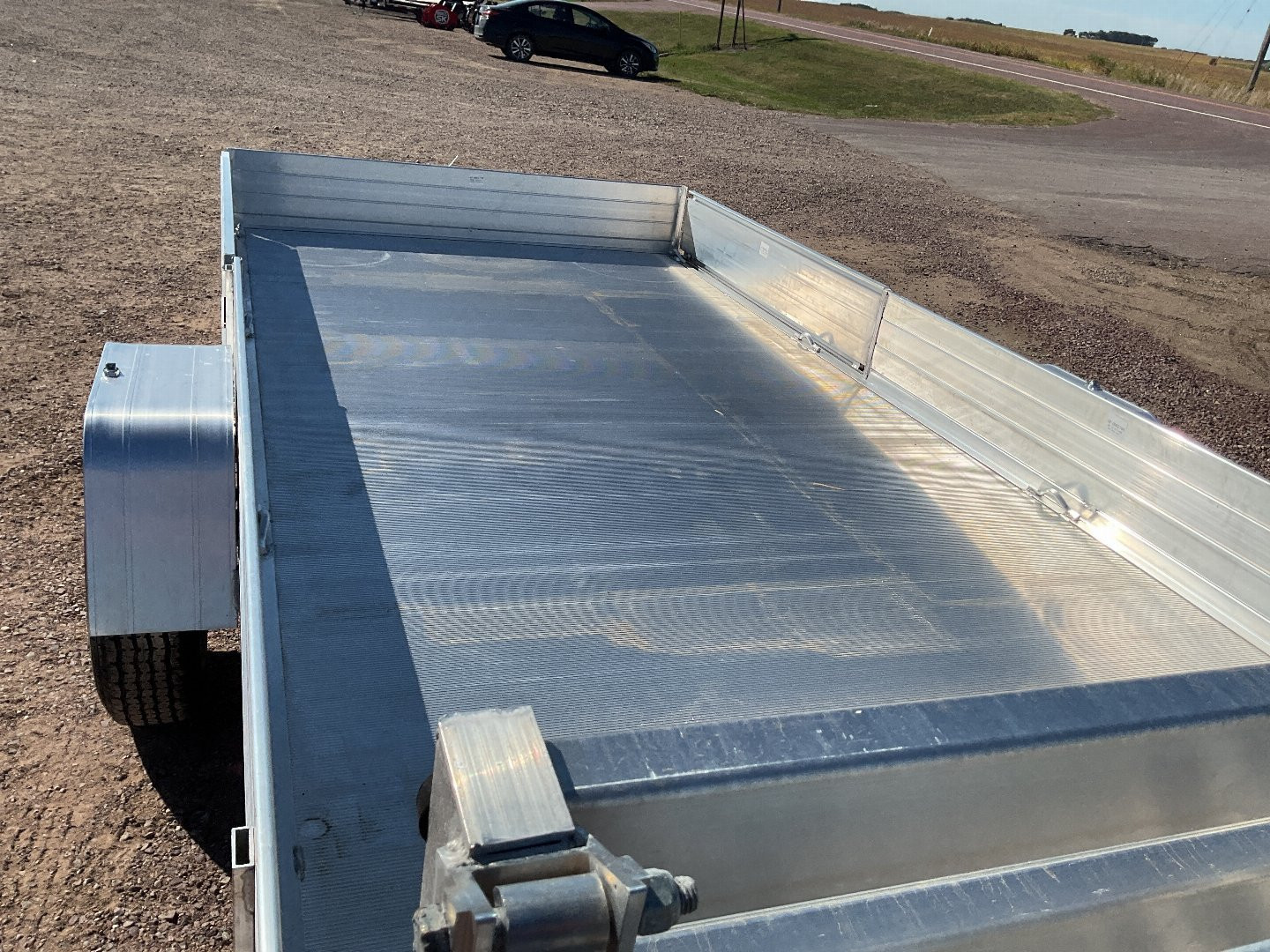 New 2025 Aluma 8114H-SR Utility Trailer