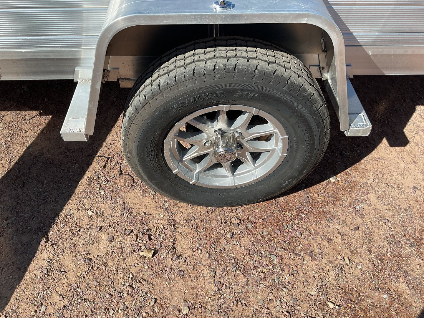 New 2025 Aluma 8114H-SR Utility Trailer