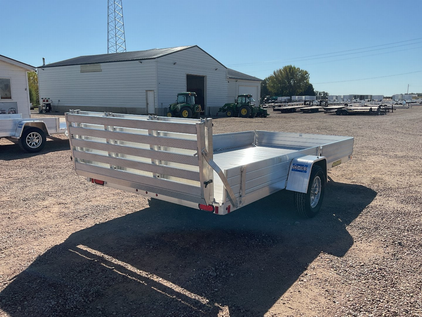 New 2025 Aluma 8114H-SR Utility Trailer
