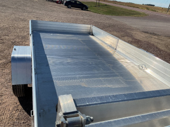 New 2025 Aluma 8114H-SR Utility Trailer