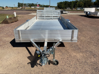 New 2025 Aluma 8114H-SR Utility Trailer