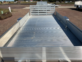 New 2025 Aluma 8114H-SR Utility Trailer