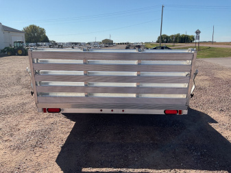New 2025 Aluma 8114H-SR Utility Trailer