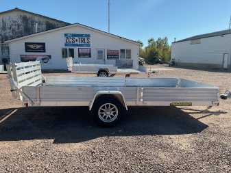 New 2025 Aluma 8114H-SR Utility Trailer