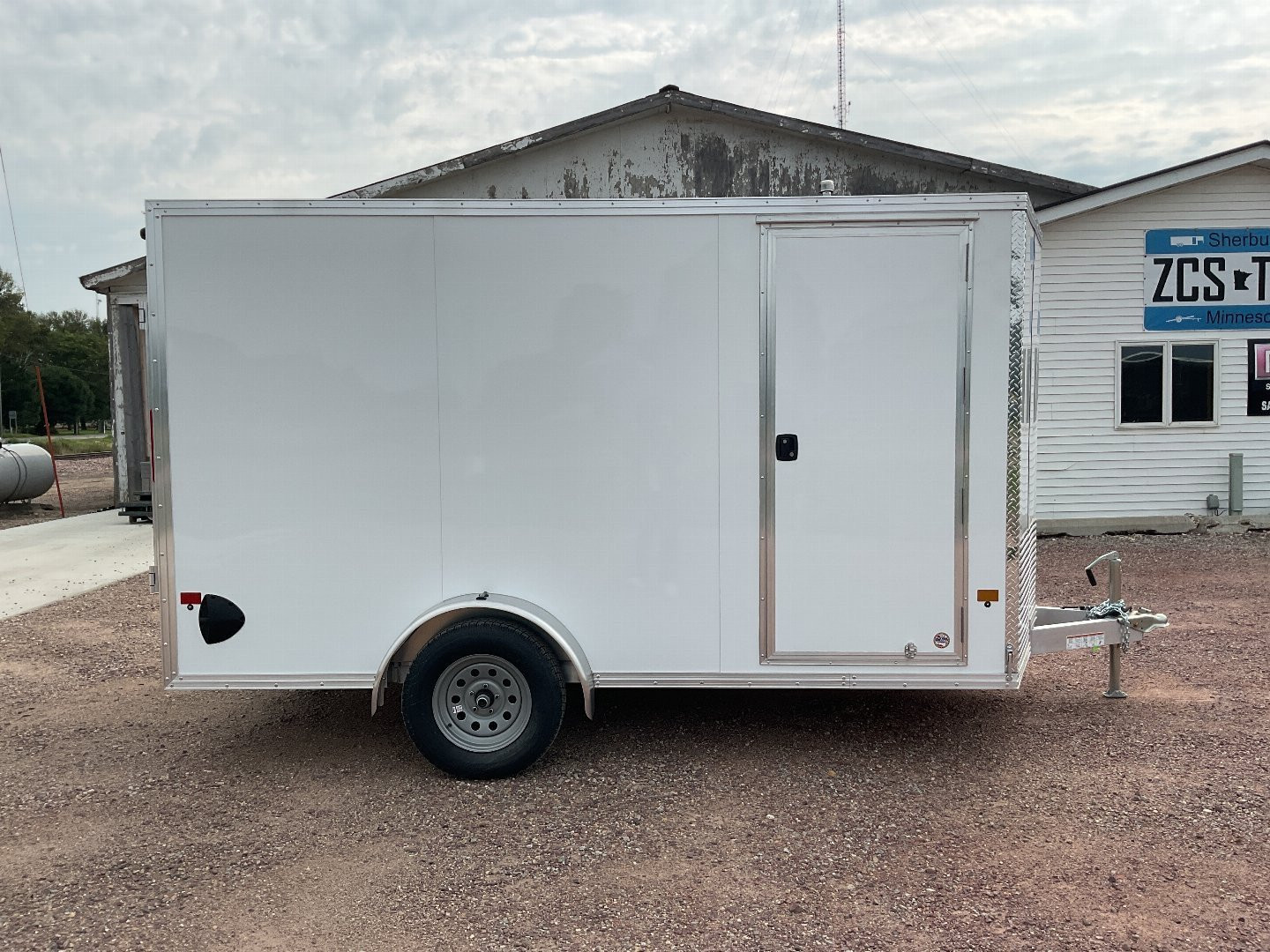 New 2025 ALCOM EZEC7.4X12SA-XLT Cargo / Enclosed Trailer