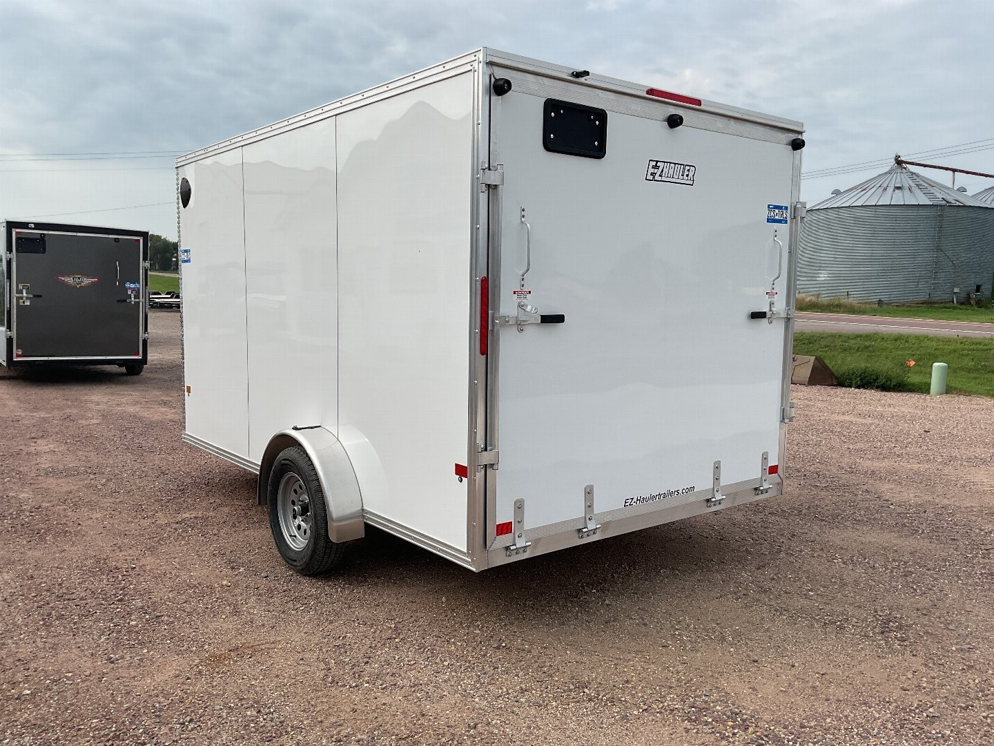 New 2025 ALCOM EZEC7.4X12SA-XLT Cargo / Enclosed Trailer