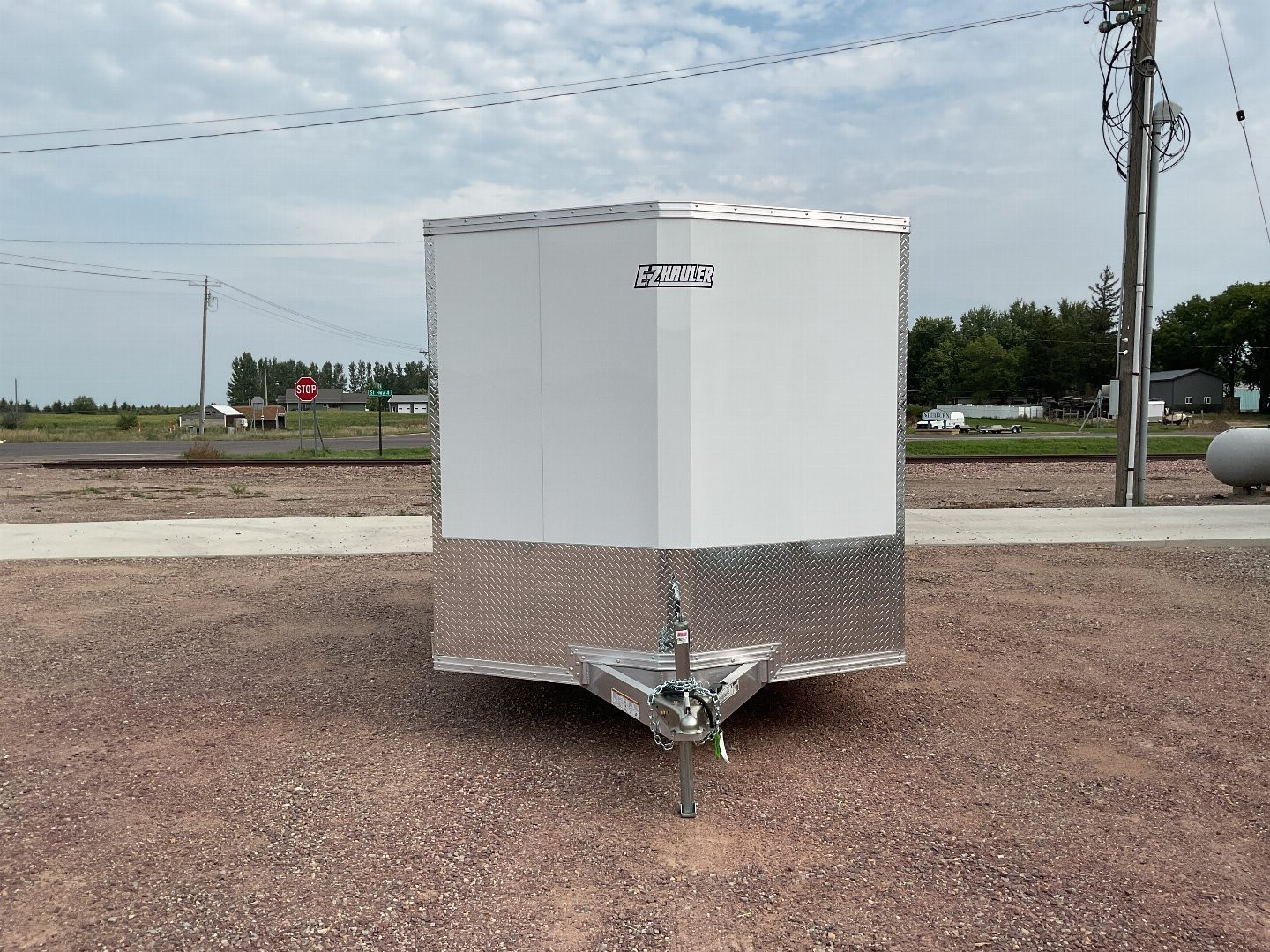 New 2025 ALCOM EZEC7.4X12SA-XLT Cargo / Enclosed Trailer