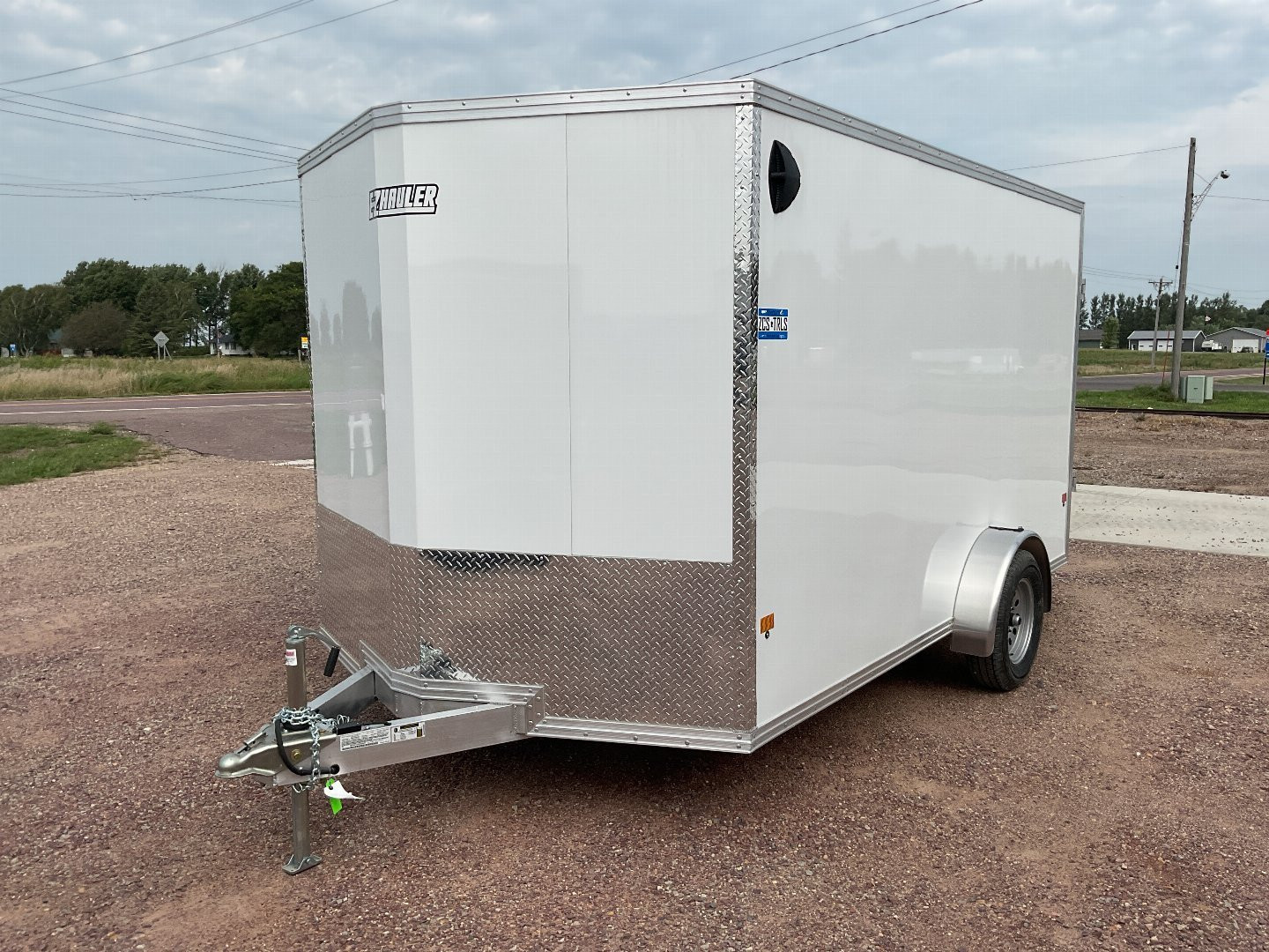 New 2025 ALCOM EZEC7.4X12SA-XLT Cargo / Enclosed Trailer