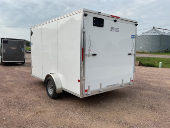 New 2025 ALCOM EZEC7.4X12SA-XLT Cargo / Enclosed Trailer
