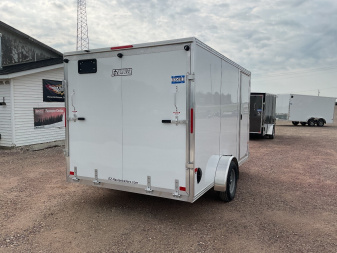New 2025 ALCOM EZEC7.4X12SA-XLT Cargo / Enclosed Trailer
