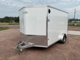 New 2025 ALCOM EZEC7.4X12SA-XLT Cargo / Enclosed Trailer