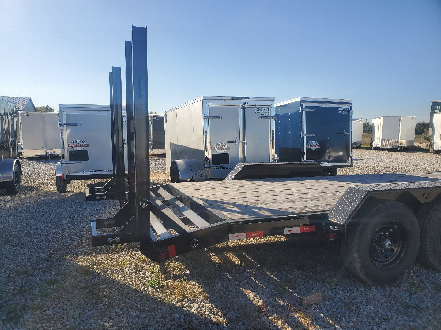 New 2025 LIBERTY LE10K83X20C5DT Equipment Trailer 83X20 TA (GVW:9990) BLACK