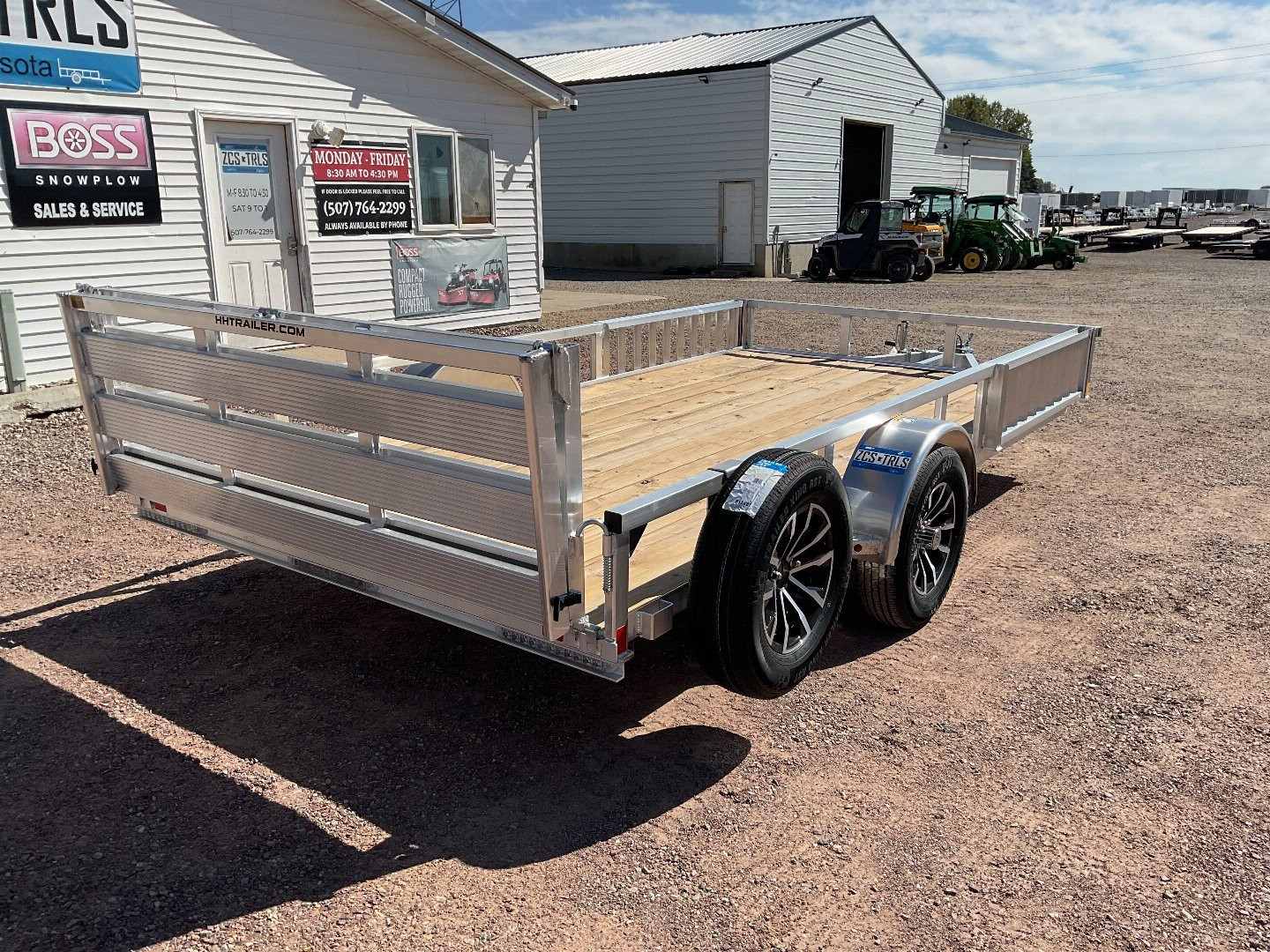 New 2025 H&H Trailers H8214RSAV-030 Utility Trailer