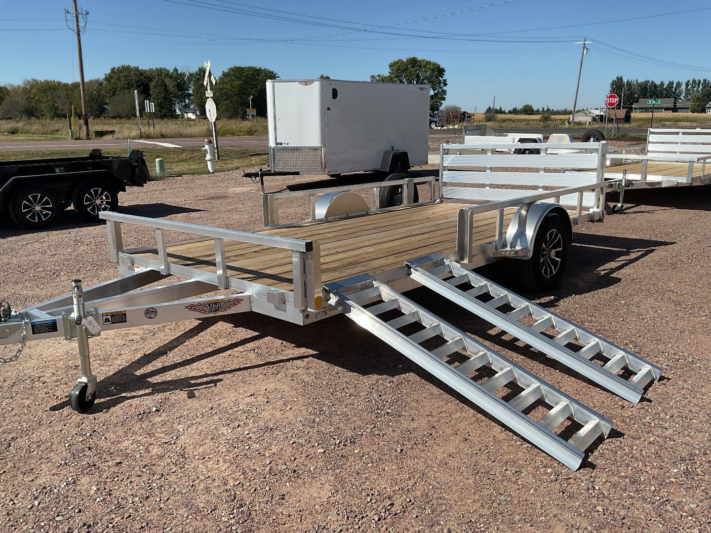 New 2025 H&H Trailers H8214RSAV-030 Utility Trailer