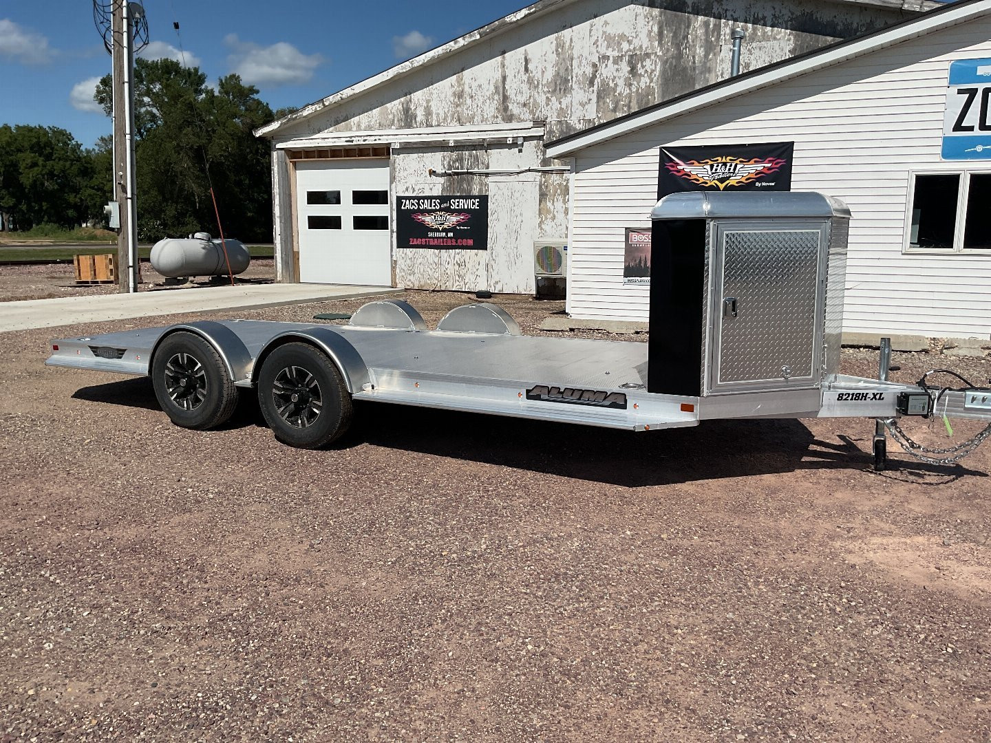 New 2025 Aluma 8218H-XL Car Hauler