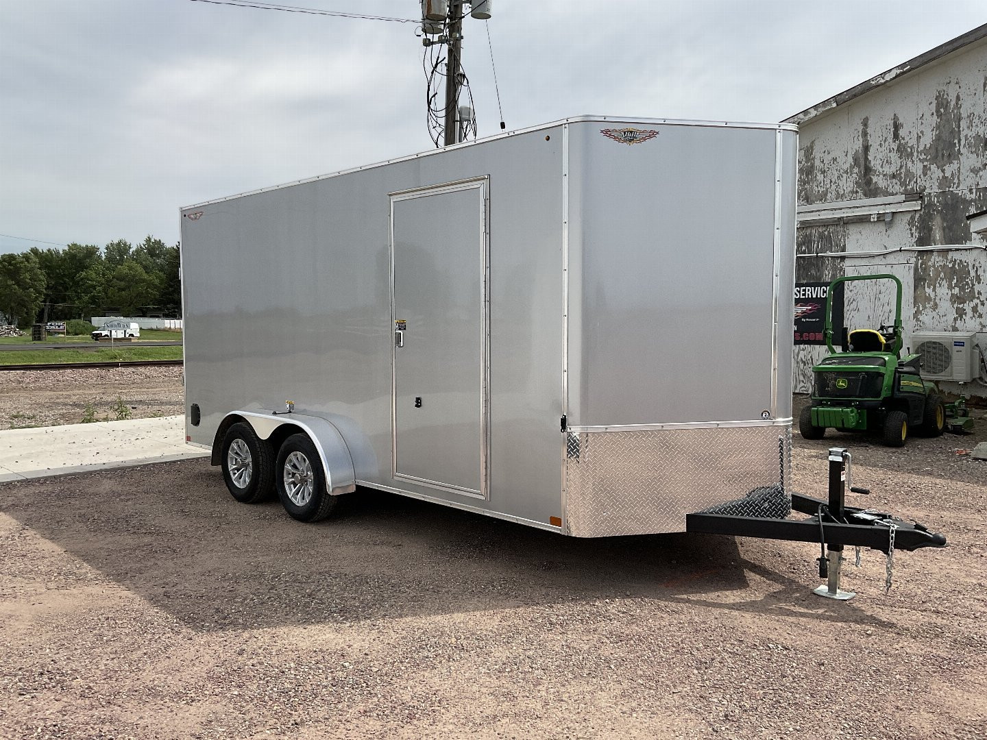 New 2024 H&H Trailers H8416TFTV-070 Cargo / Enclosed Trailer