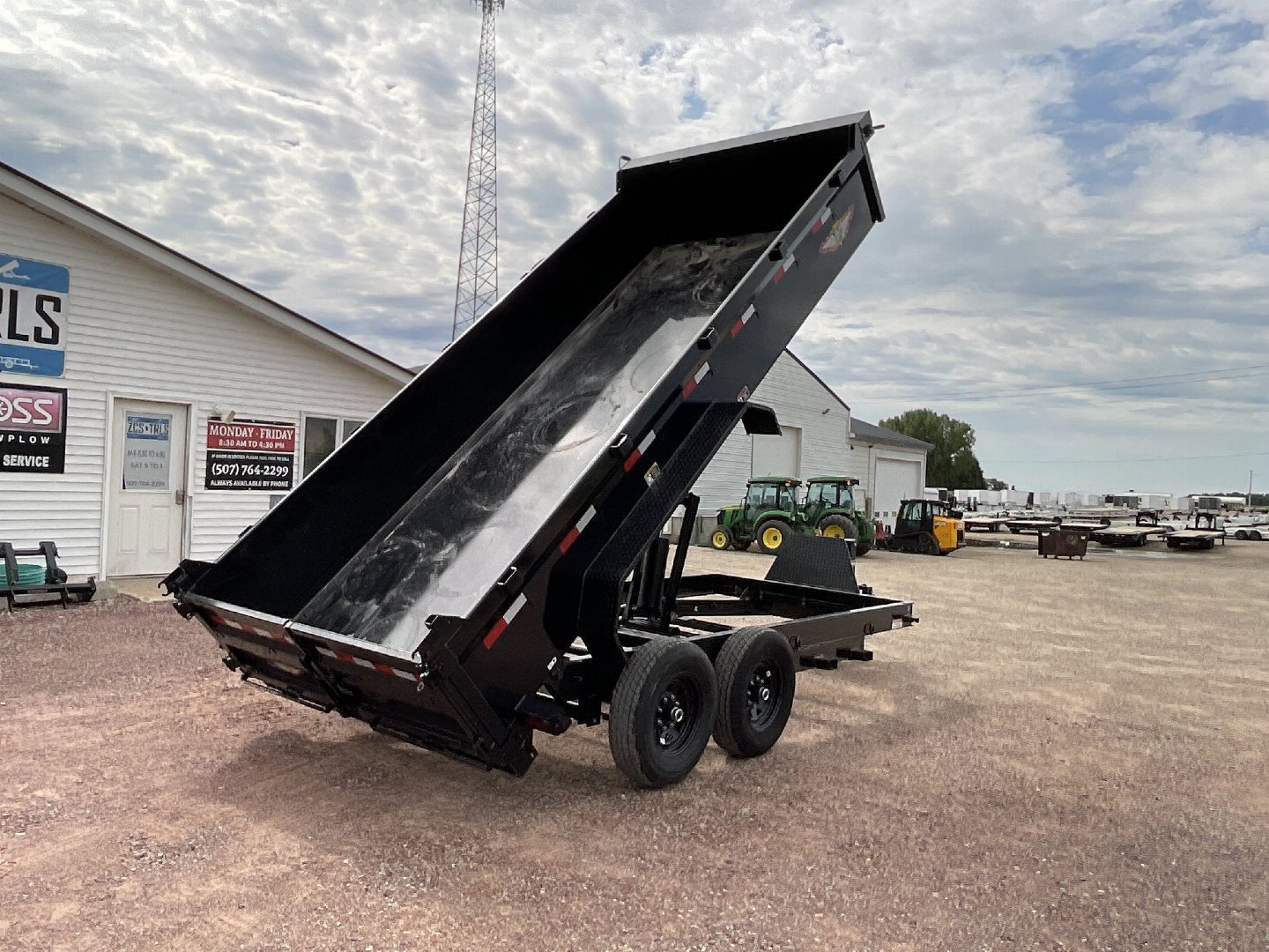 New 2025 H&H Trailers H8316DBW-B-140 Dump Trailer