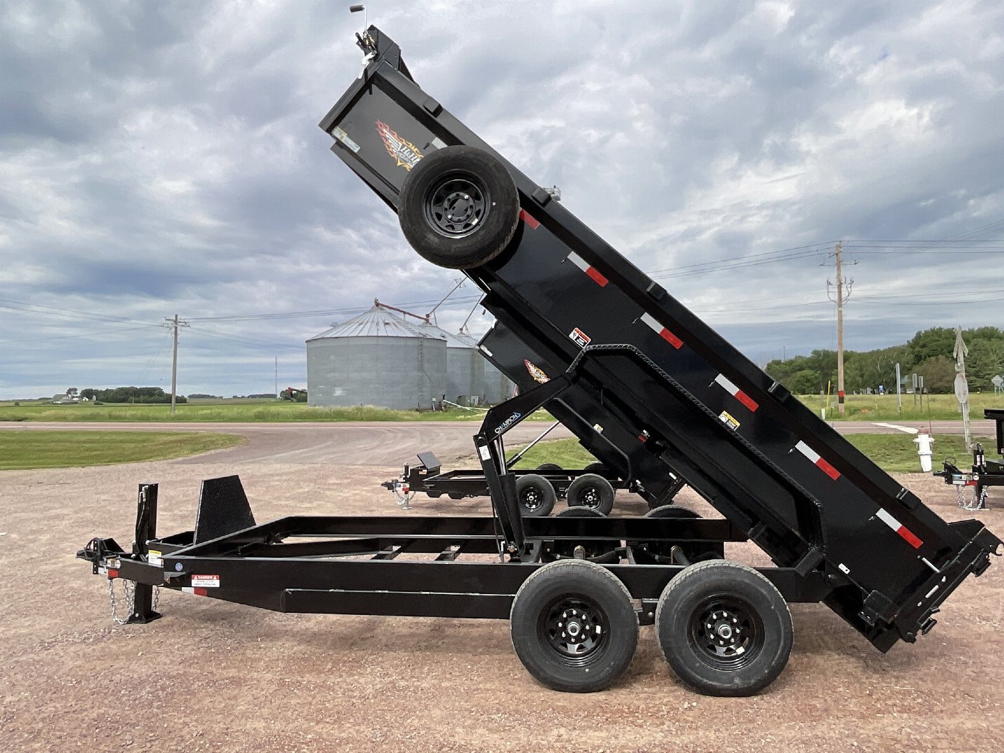 New 2025 H&H Trailers H8316DBW-B-140 Dump Trailer