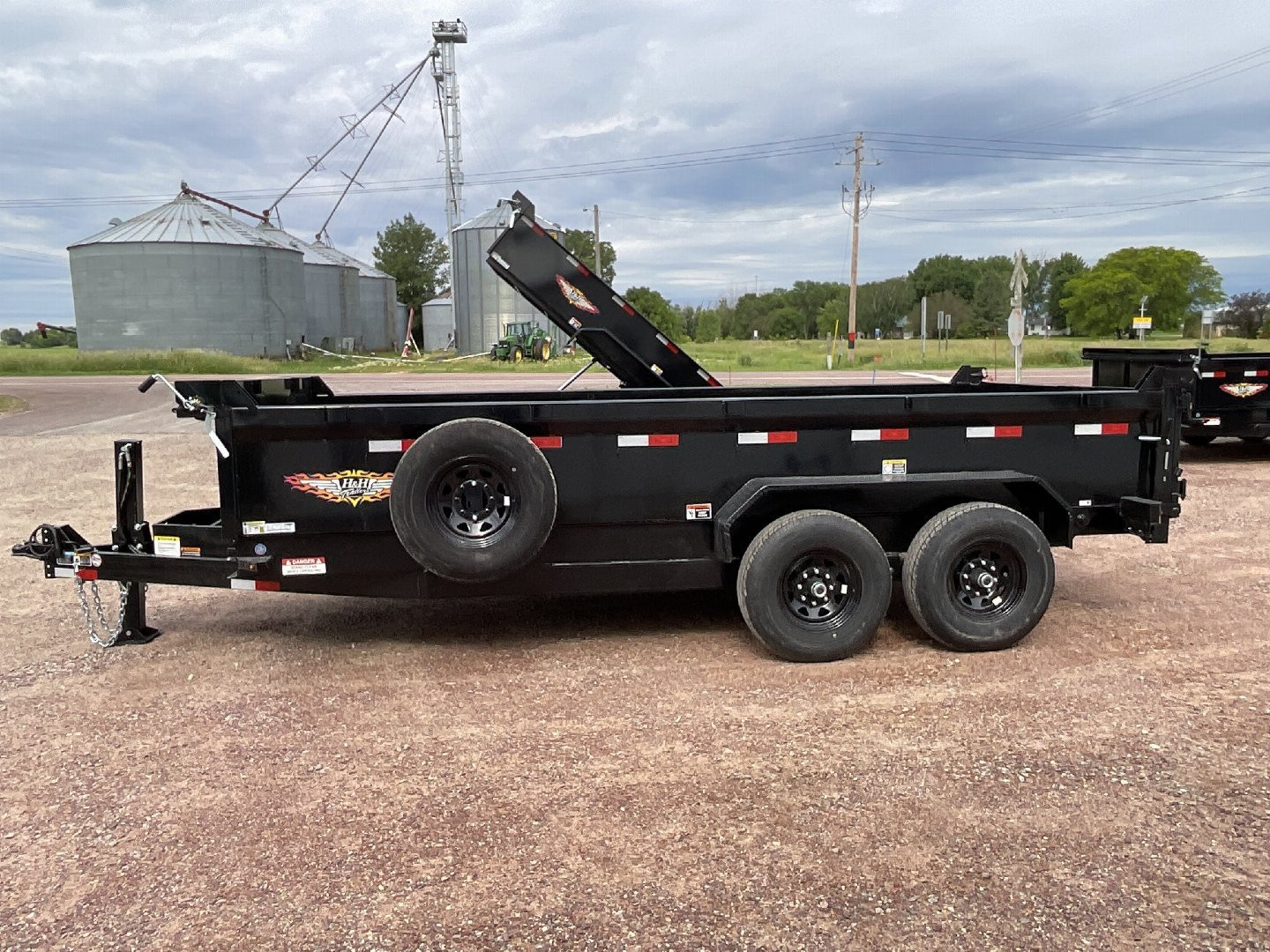 New 2025 H&H Trailers H8316DBW-B-140 Dump Trailer
