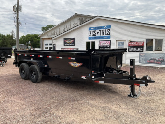New 2025 H&H Trailers H8316DBW-B-140 Dump Trailer