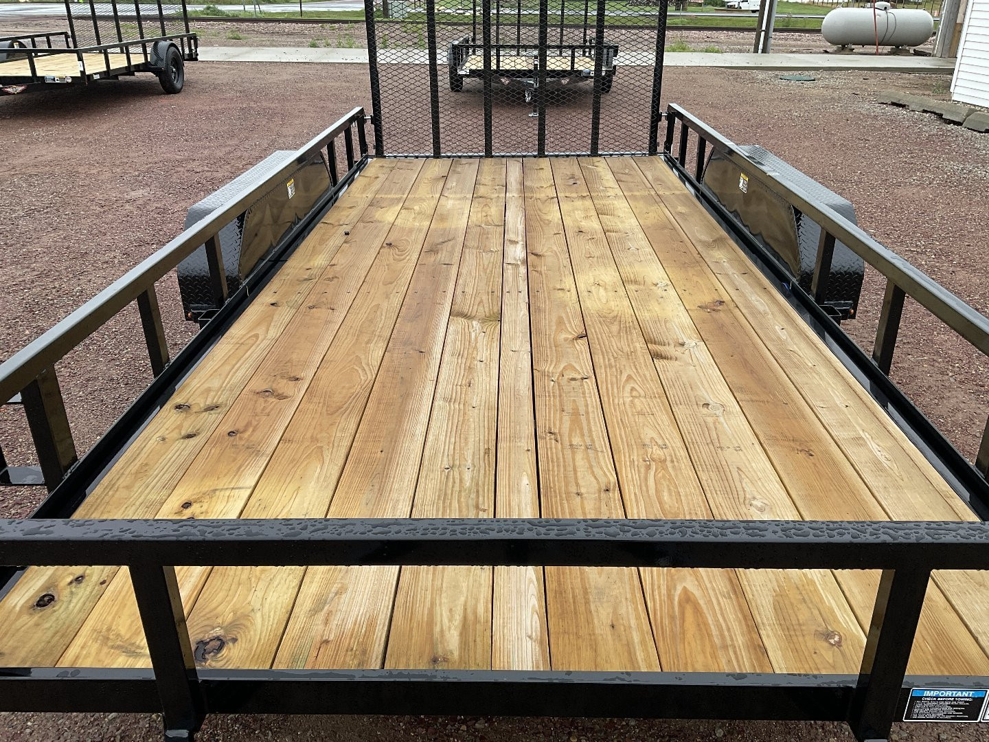 New 2024 H&H Trailers H8216TRS-070 Landscape Trailer