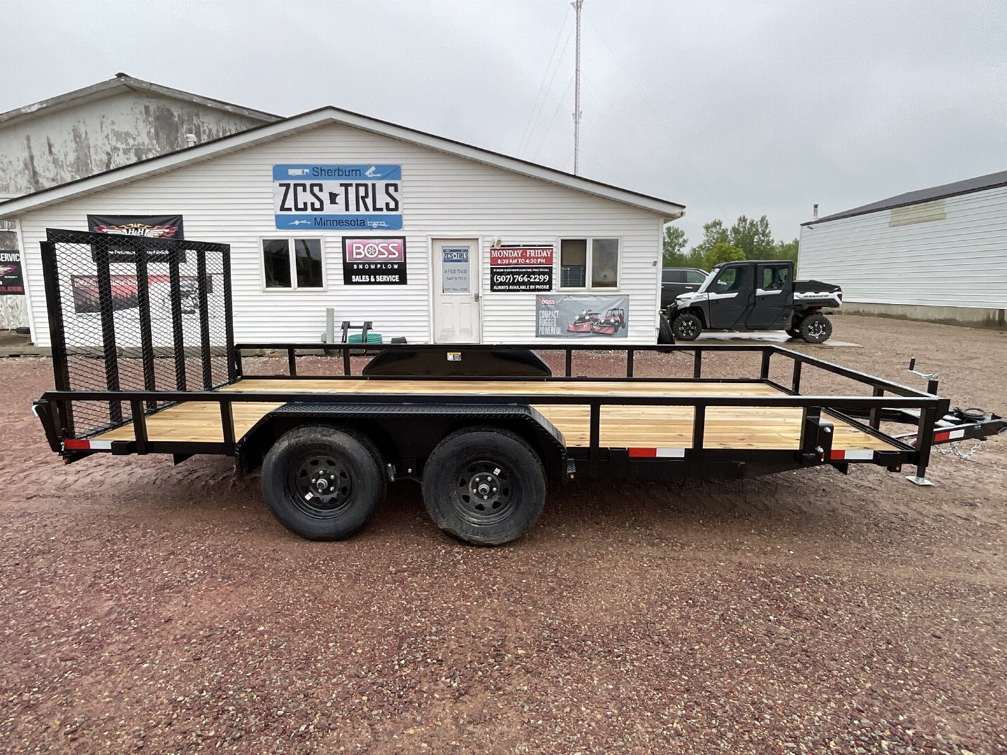 New 2024 H&H Trailers H8216TRS-070 Landscape Trailer
