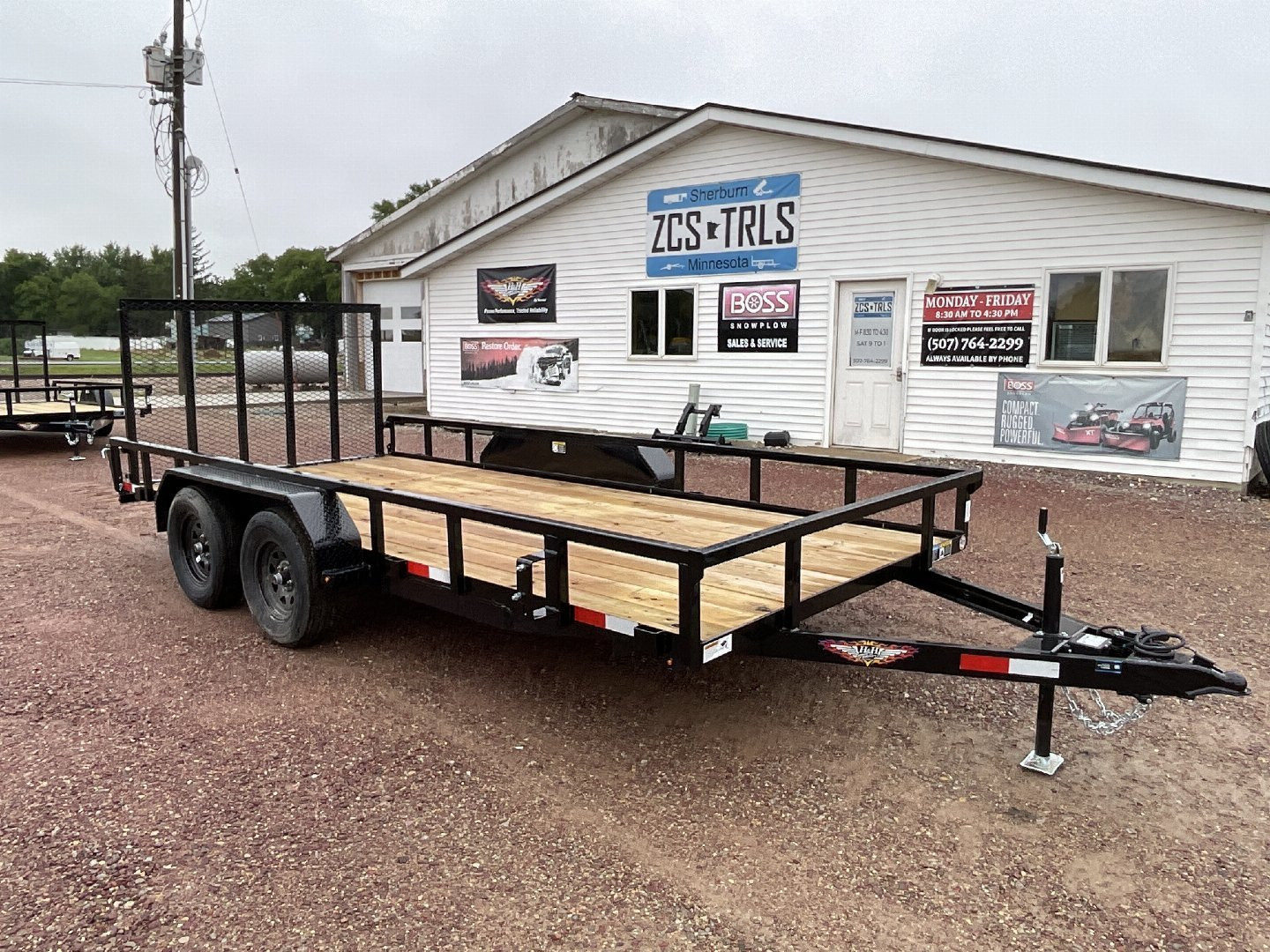 New 2024 H&H Trailers H8216TRS-070 Landscape Trailer