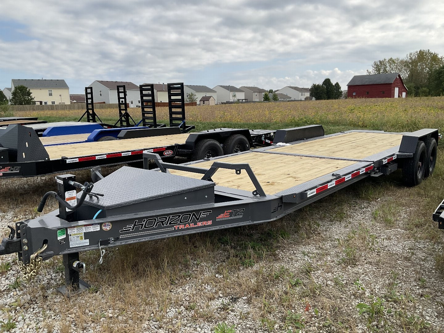 New 2025 HORIZON TRAILERS ETZBP-24 8K Tilt Trailer 83X24 TA 22