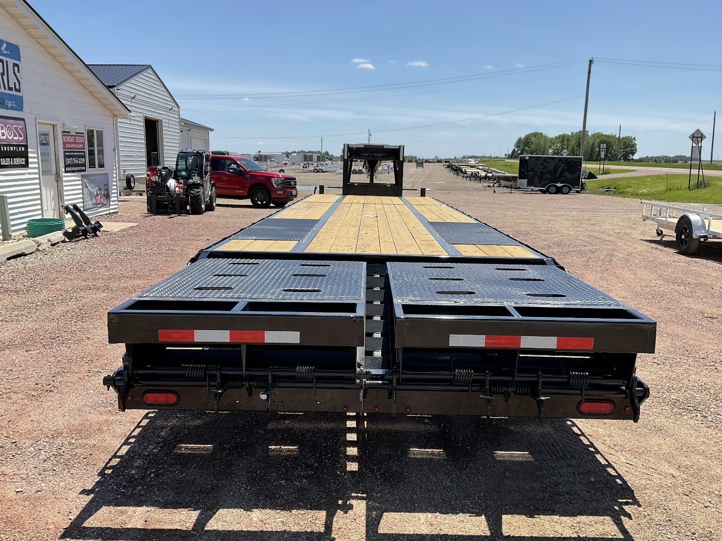 New 2024 H&H Trailers H30+5SDBCL-GN-259 Equipment Trailer