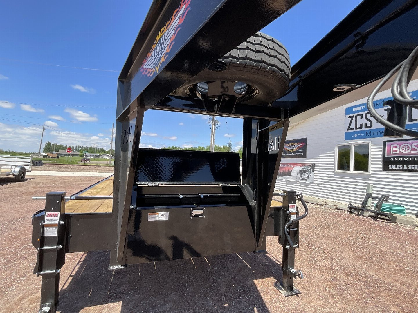 New 2024 H&H Trailers H30+5SDBCL-GN-259 Equipment Trailer