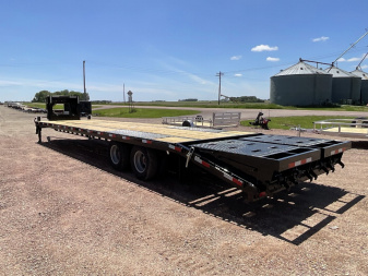 New 2024 H&H Trailers H30+5SDBCL-GN-259 Equipment Trailer