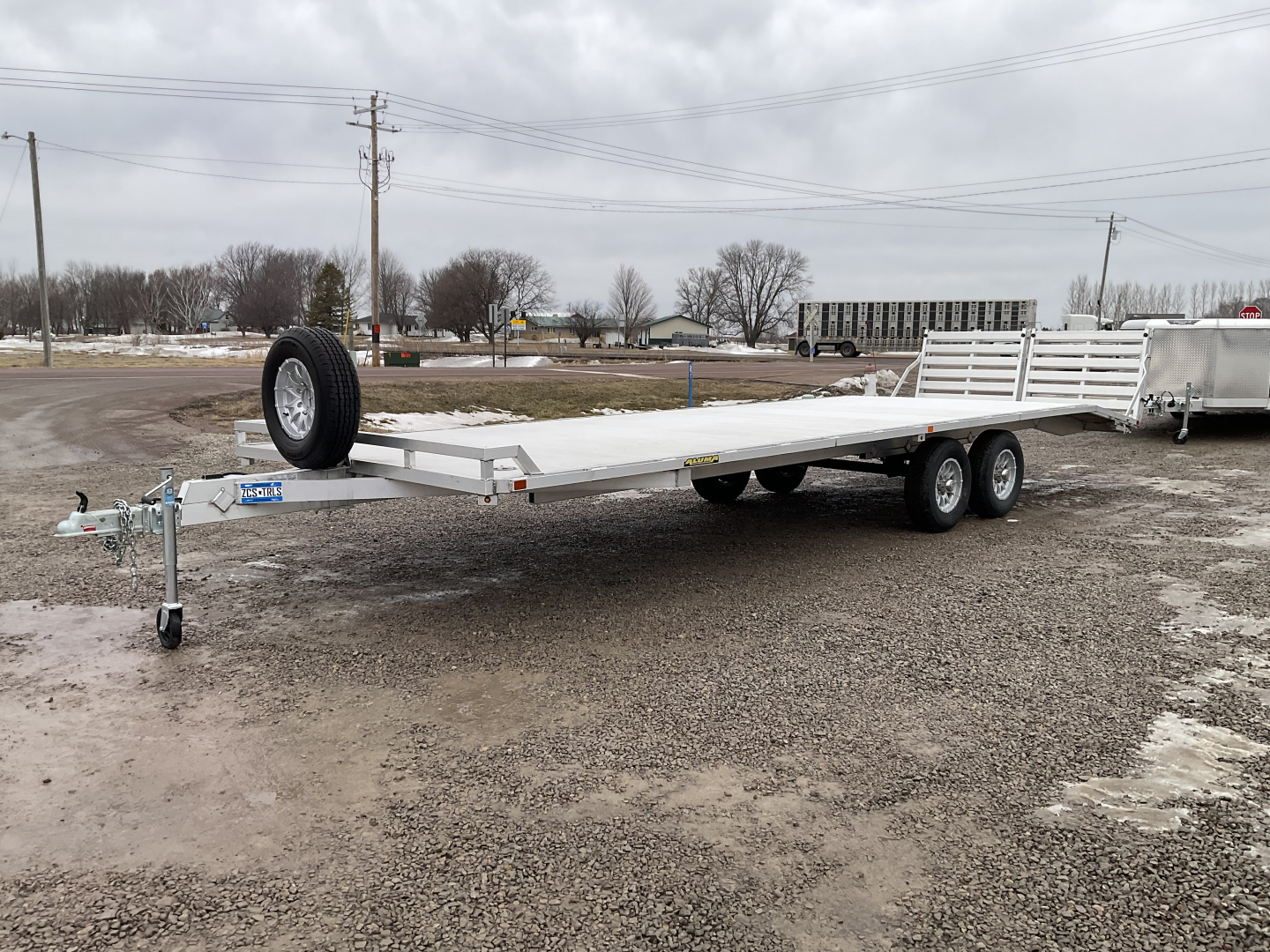 New 2025 Aluma 1026H-BT Landscape Trailer