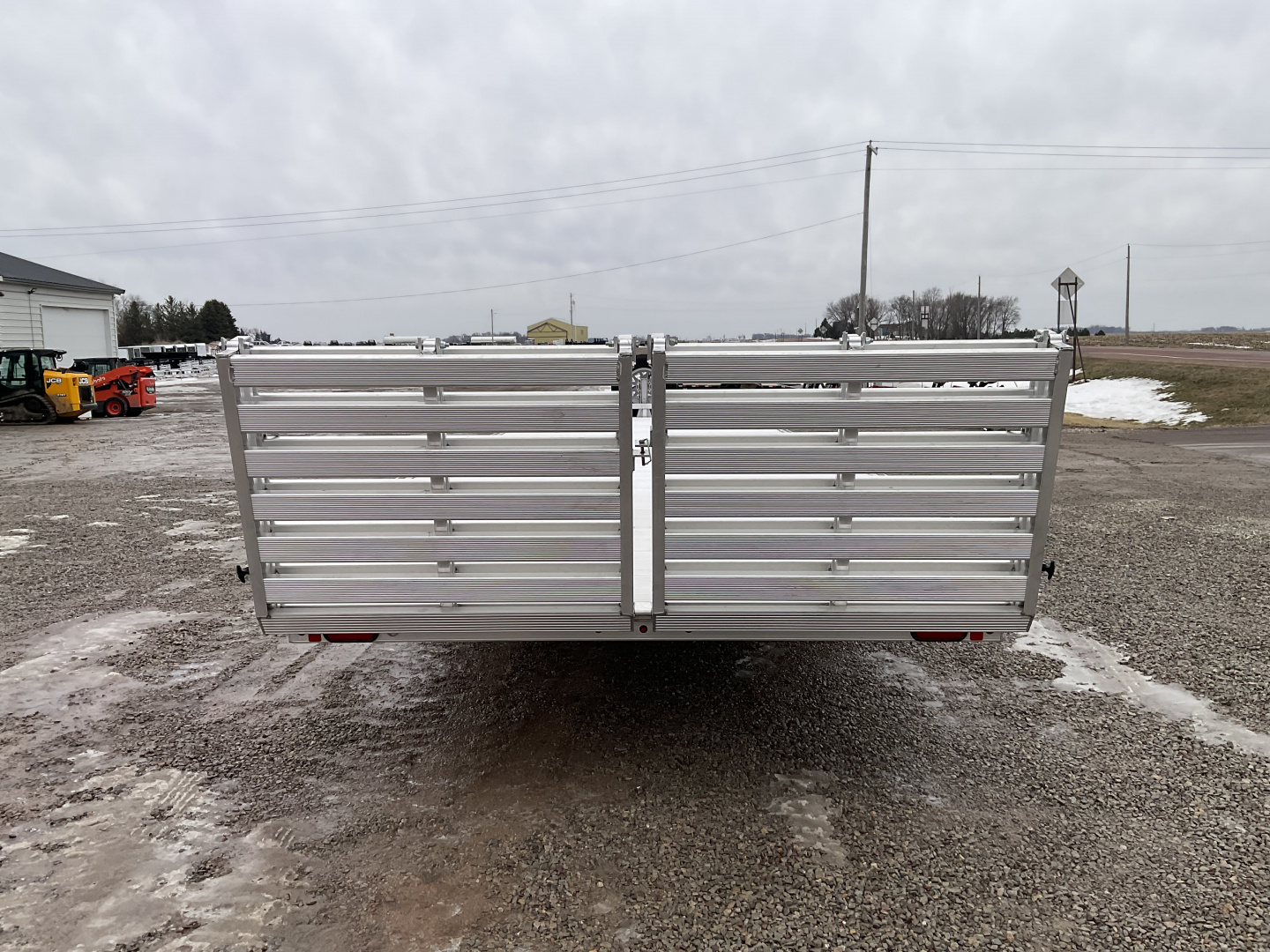 New 2025 Aluma 1026H-BT Landscape Trailer