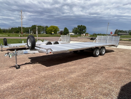 New 2025 Aluma 1026H-BT Landscape Trailer