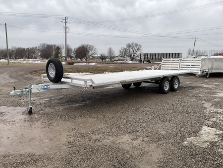 New 2025 Aluma 1026H-BT Landscape Trailer